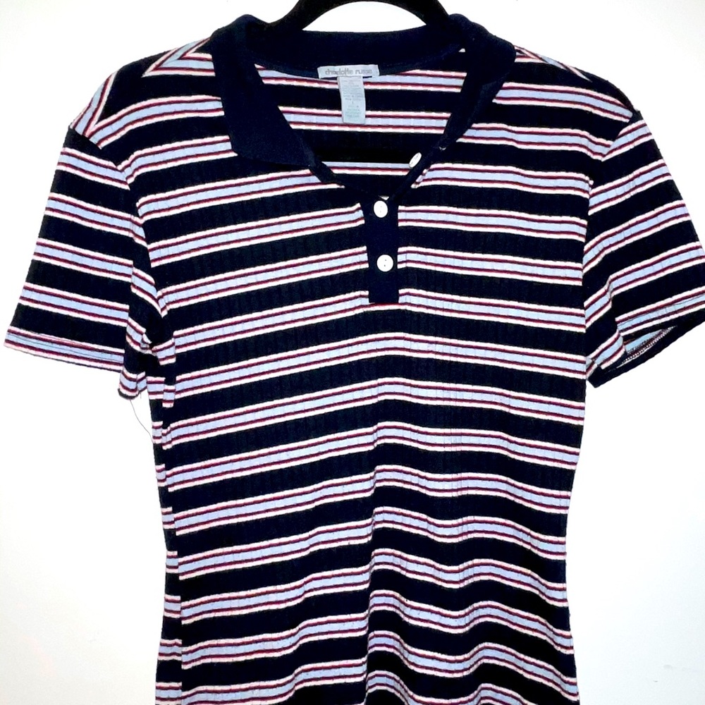 Button up tee